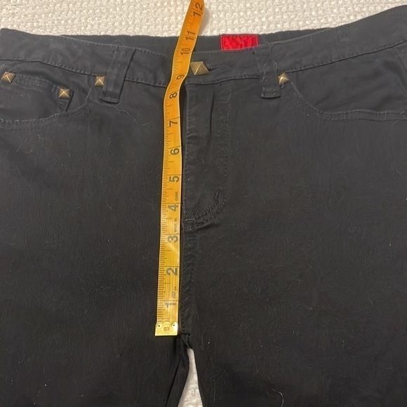 CHRISTINA V Snake Embroidered Design Denim Jeans - Picture 11 of 12